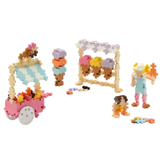 Plus Plus 285 PCS Learn To Build Ice Cream Shop