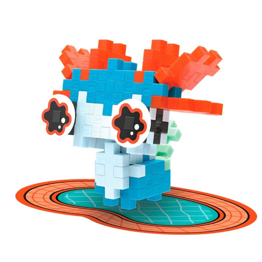 Plus Plus Pet Packet Blue Axolotl