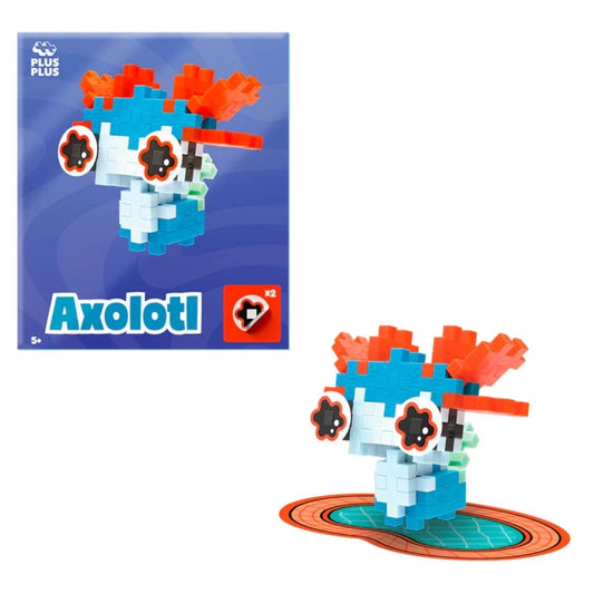 Plus Plus Pet Packet Blue Axolotl