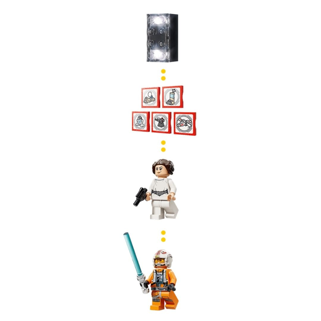 Lego 75423 Star Wars SMART Play Luke's Red Five X-Wing