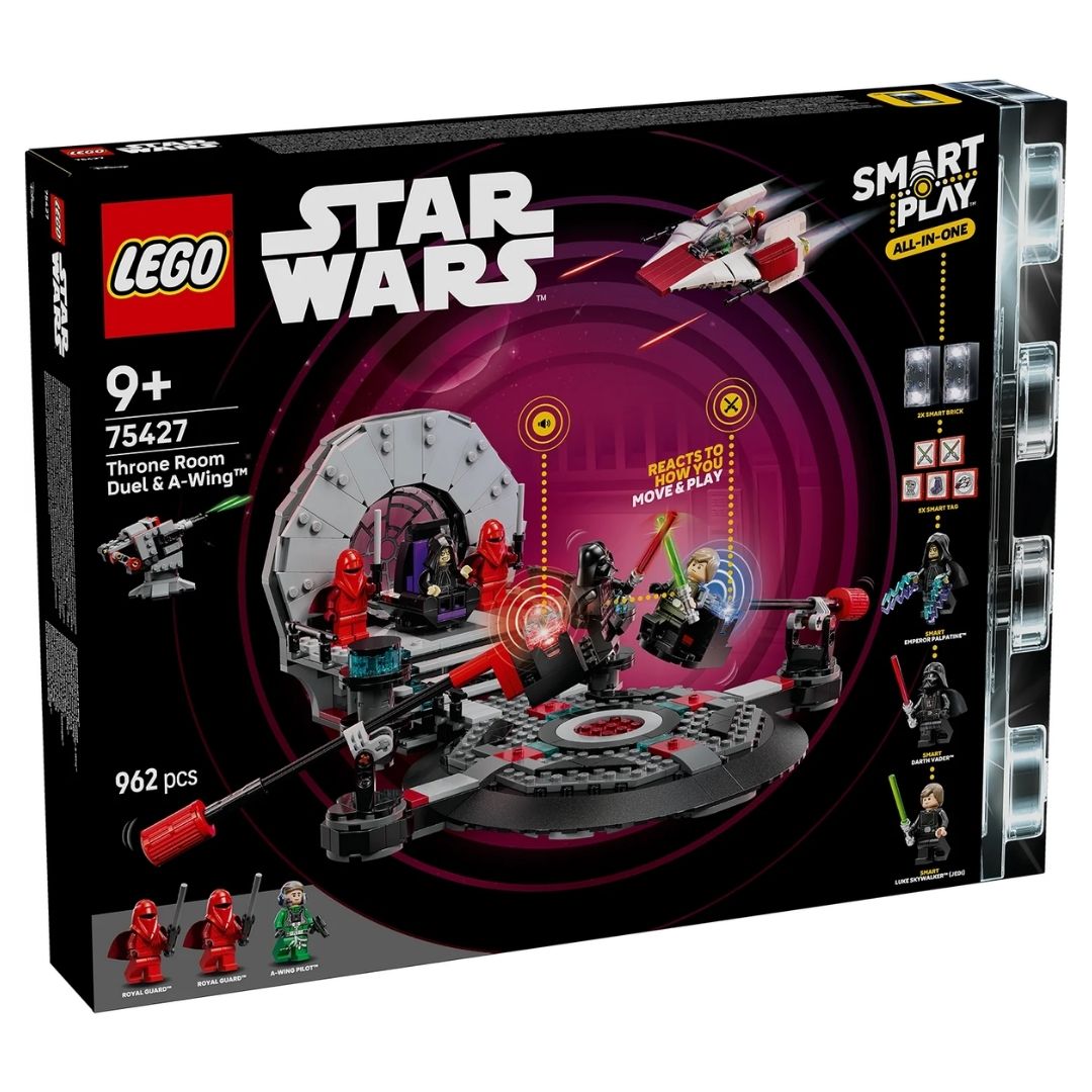 Lego 75427 Star Wars SMART Play Throne Room Duel & A-Wing