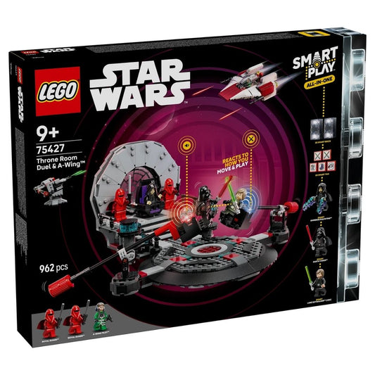 Lego 75427 Star Wars SMART Play Throne Room Duel & A-Wing