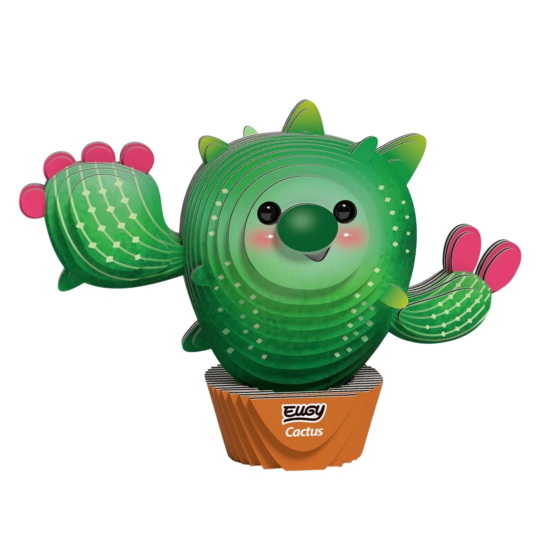 Eugy 3D Model 130 Cactus