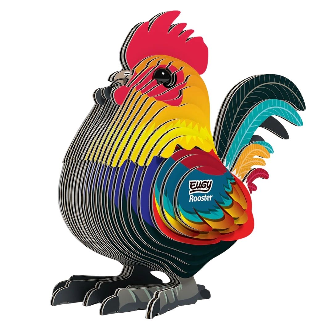 Eugy 3D Model 133 Rooster