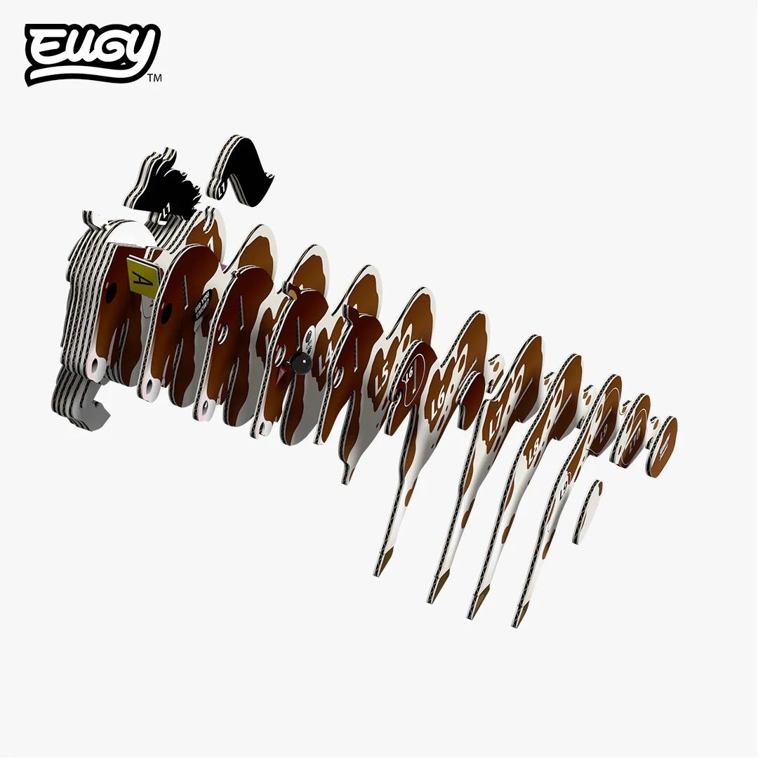 Eugy 3D Model 134 Horse