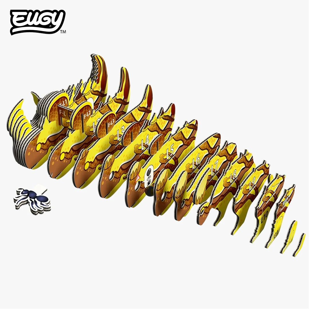 Eugy 3D Model 135 Thorny Devil