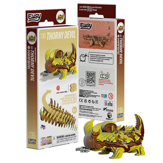 Eugy 3D Model 135 Thorny Devil