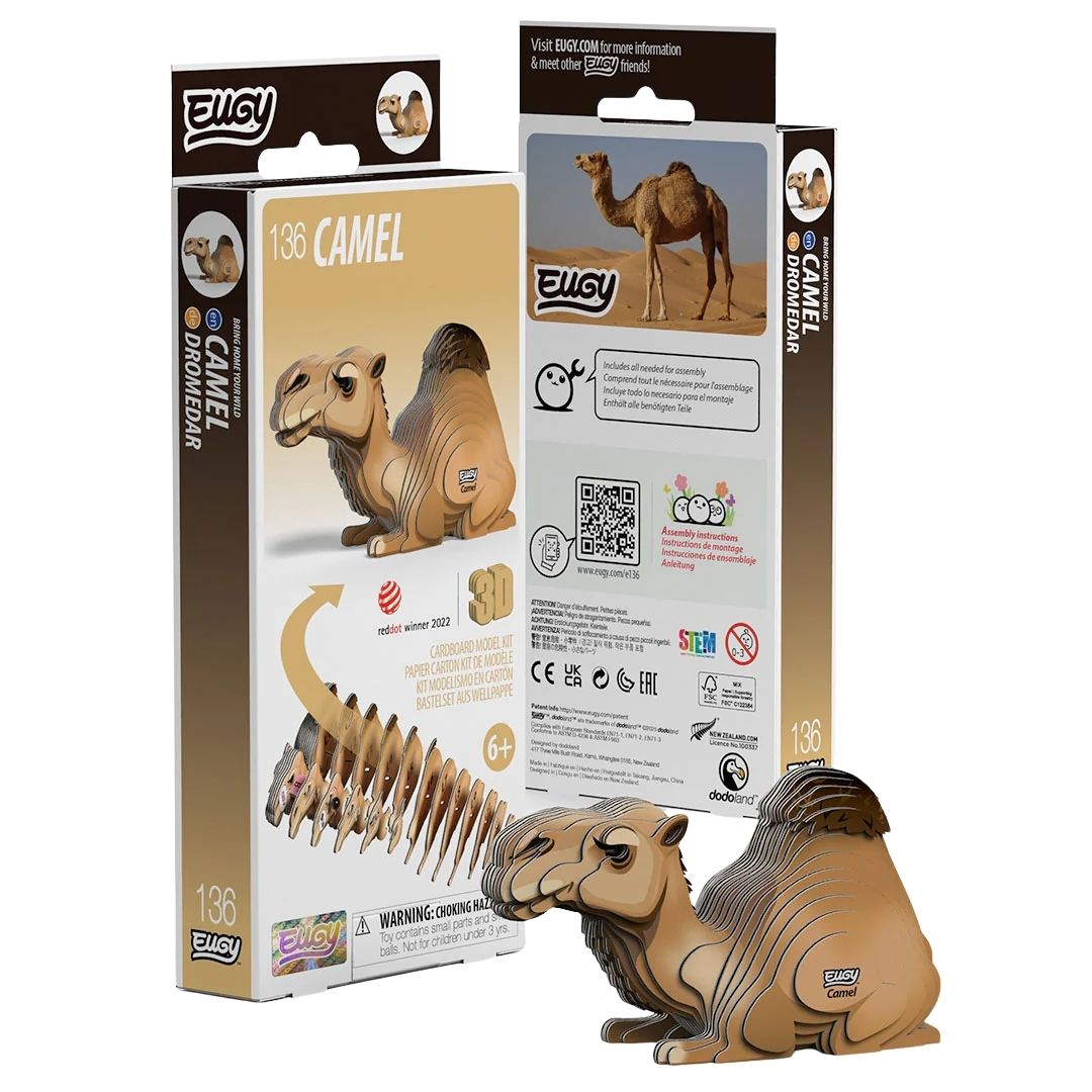 Eugy 3D Model 136 Camel