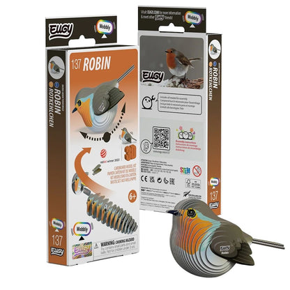 Eugy 3D Model 137 Robin