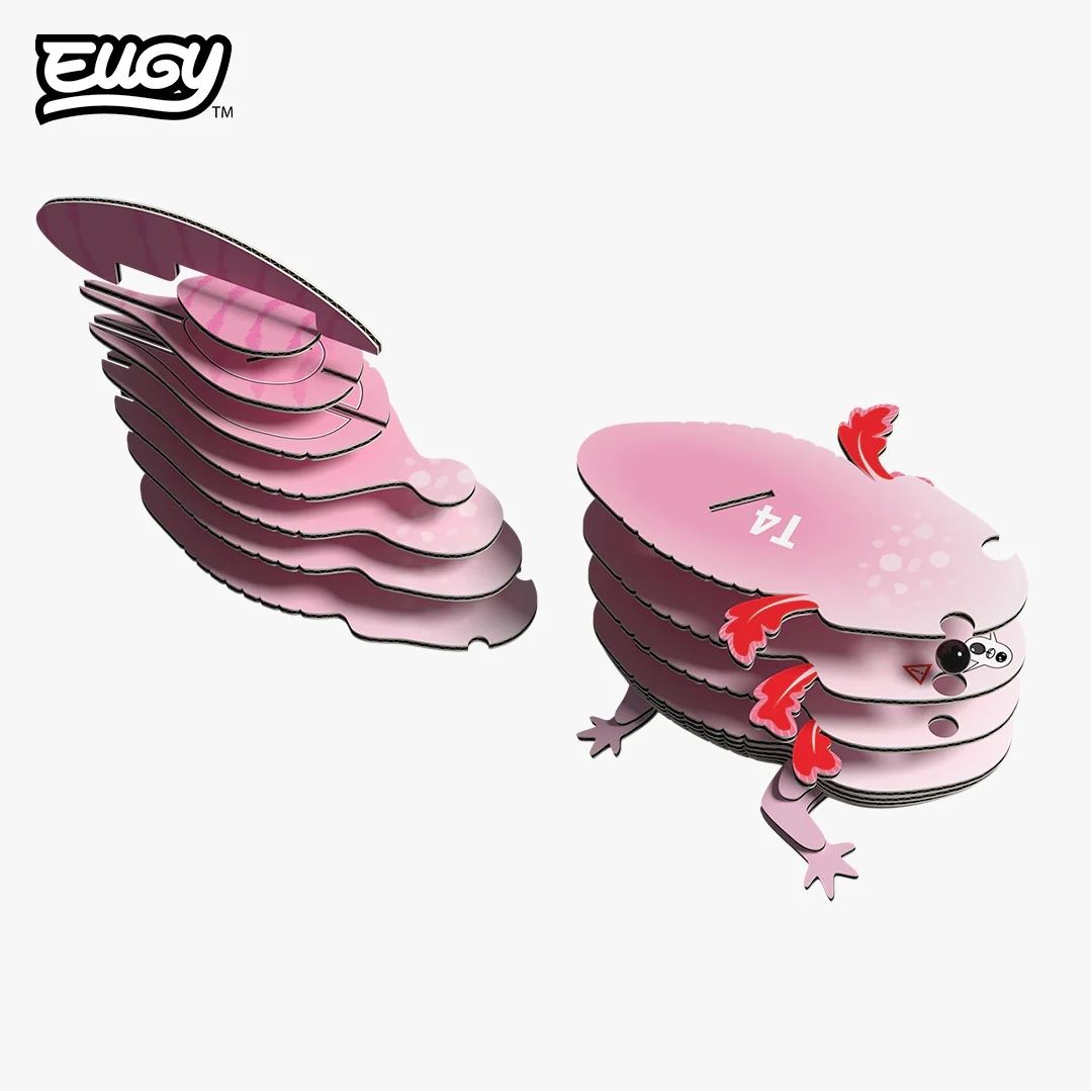 Eugy 3D Model 139 Axolotl