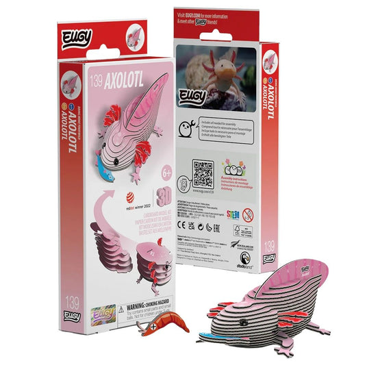 Eugy 3D Model 139 Axolotl