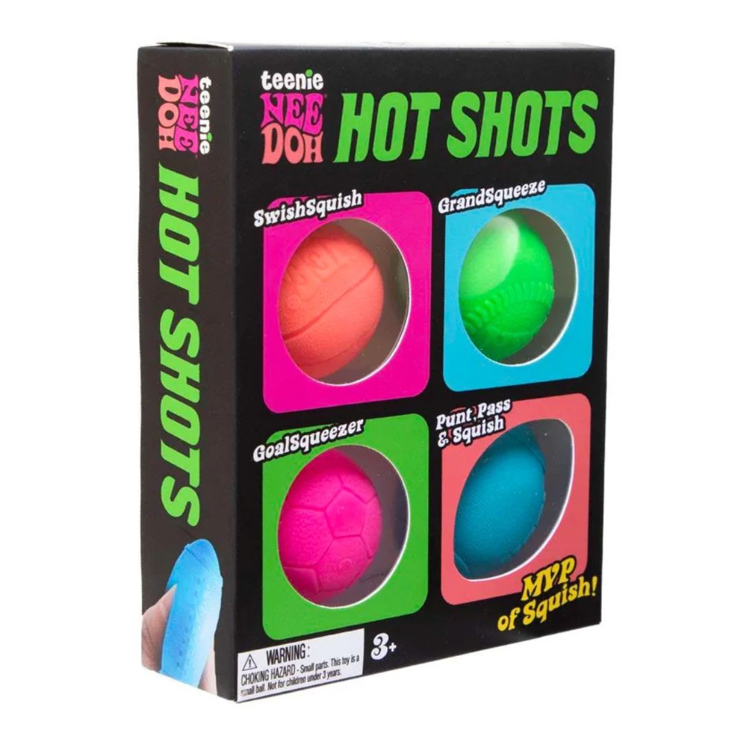 Nee Doh Teenie Hot Shots Multipack