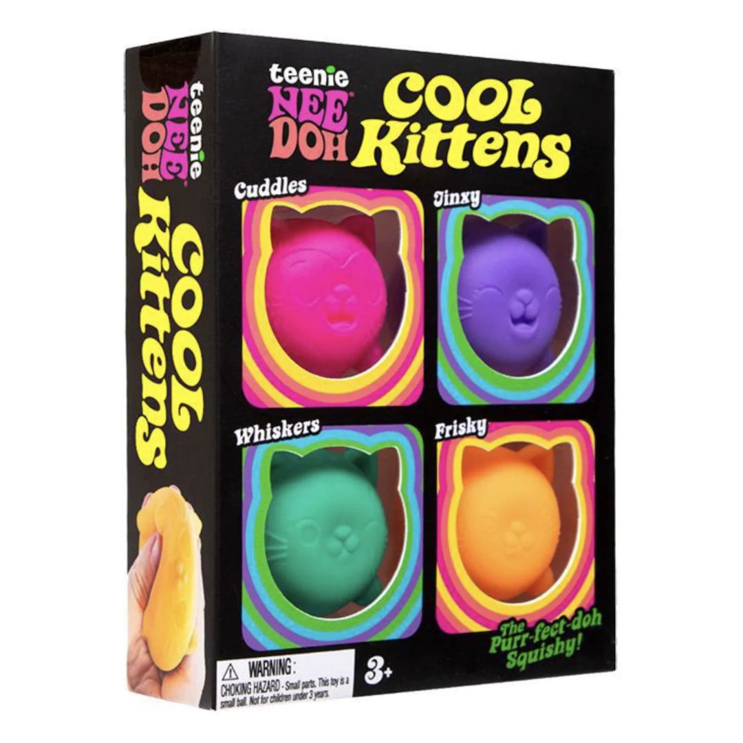 Nee Doh Teenie Cool Kittens Multipack