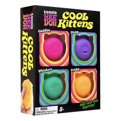 Nee Doh Teenie Cool Kittens Multipack