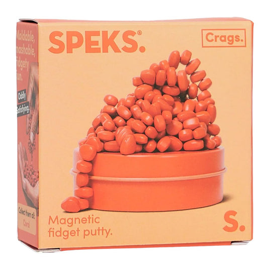 Speks. Crags Magnetic Fidget Putty 150pc Set - Coral