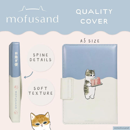 Mofusand Magnetic Strap Notebook