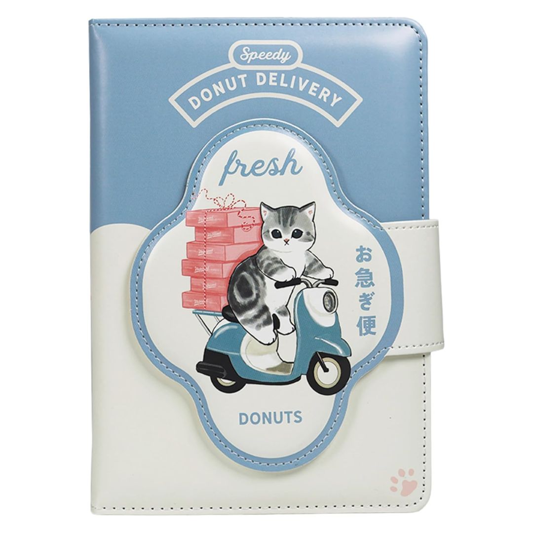 Mofusand Magnetic Strap Notebook