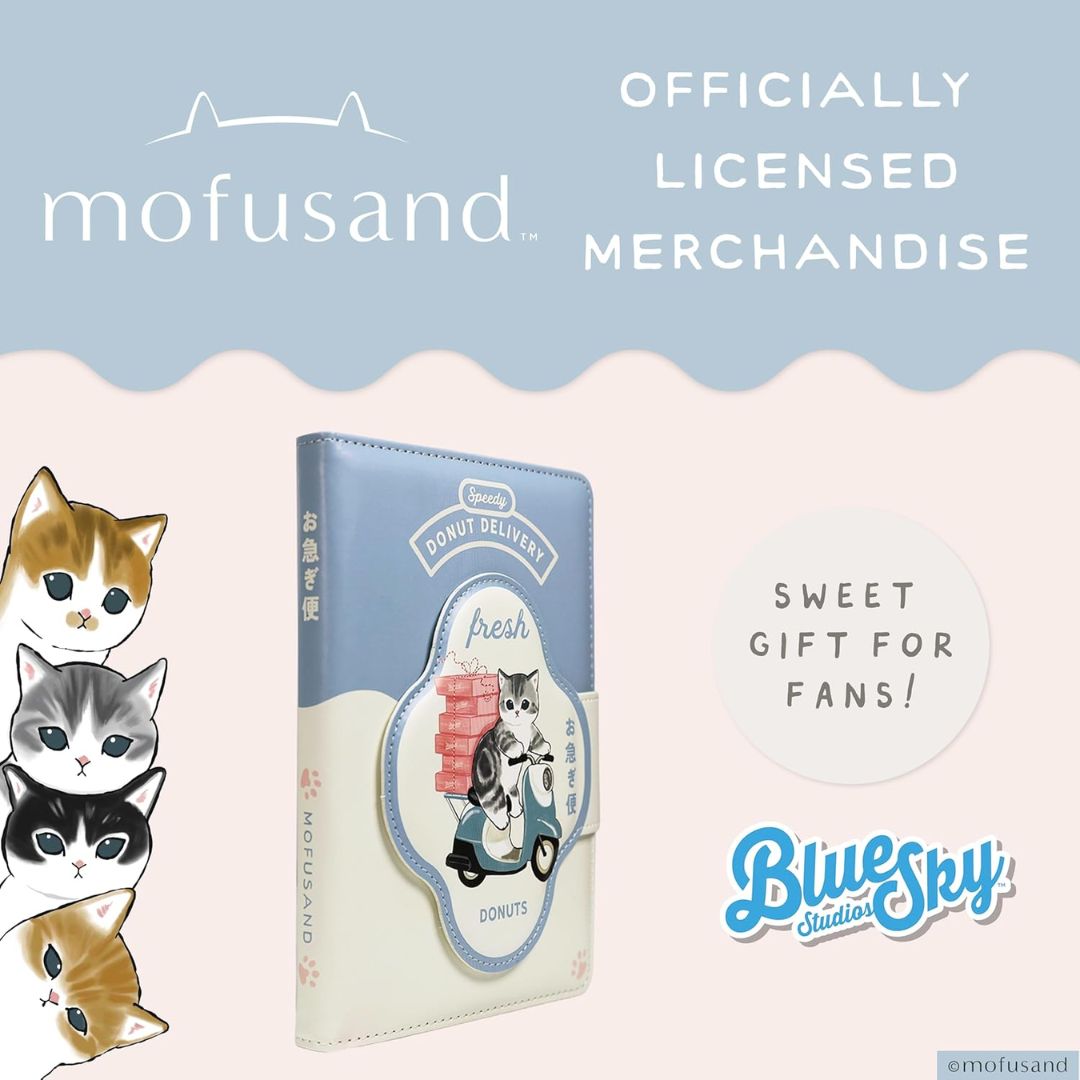 Mofusand Magnetic Strap Notebook