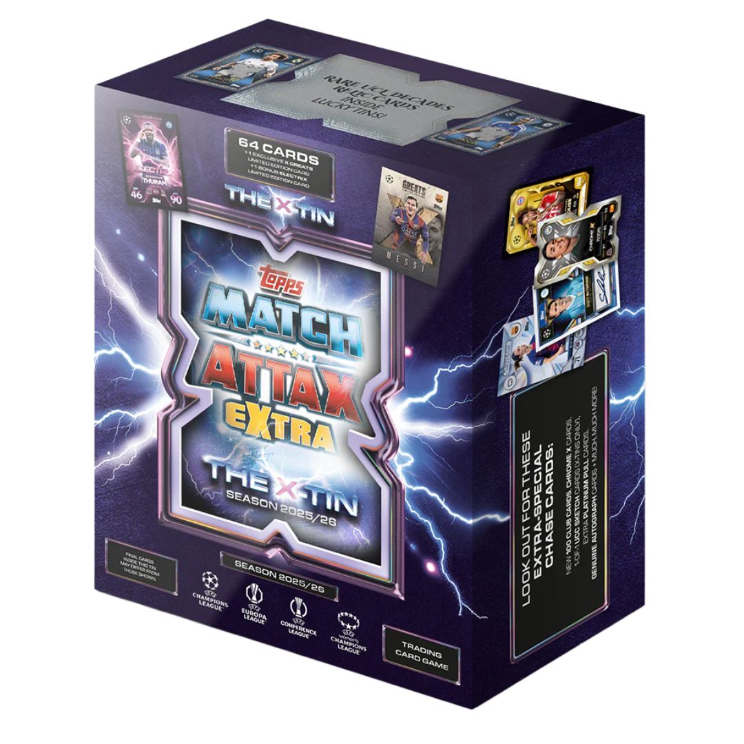 Topps Match Attax Extra 2025/26 - The X Tin
