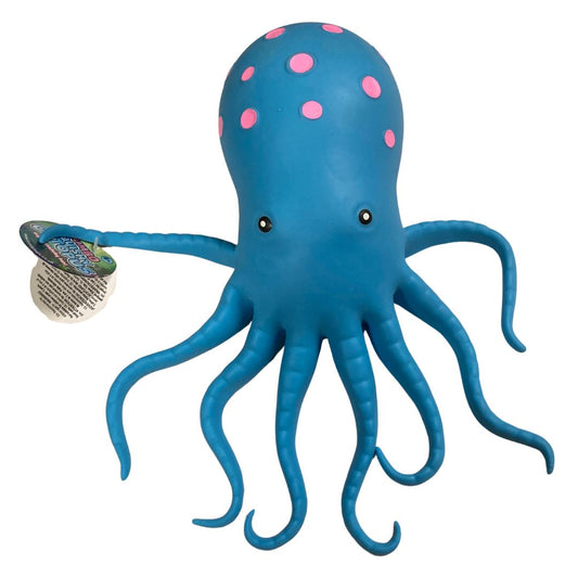 Jumbo Squishy Octopus Blue
