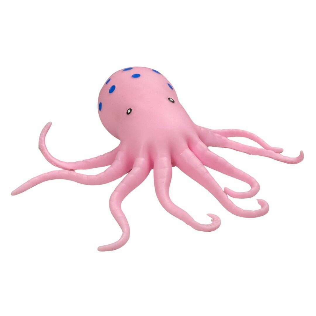 Jumbo Squishy Octopus Pink