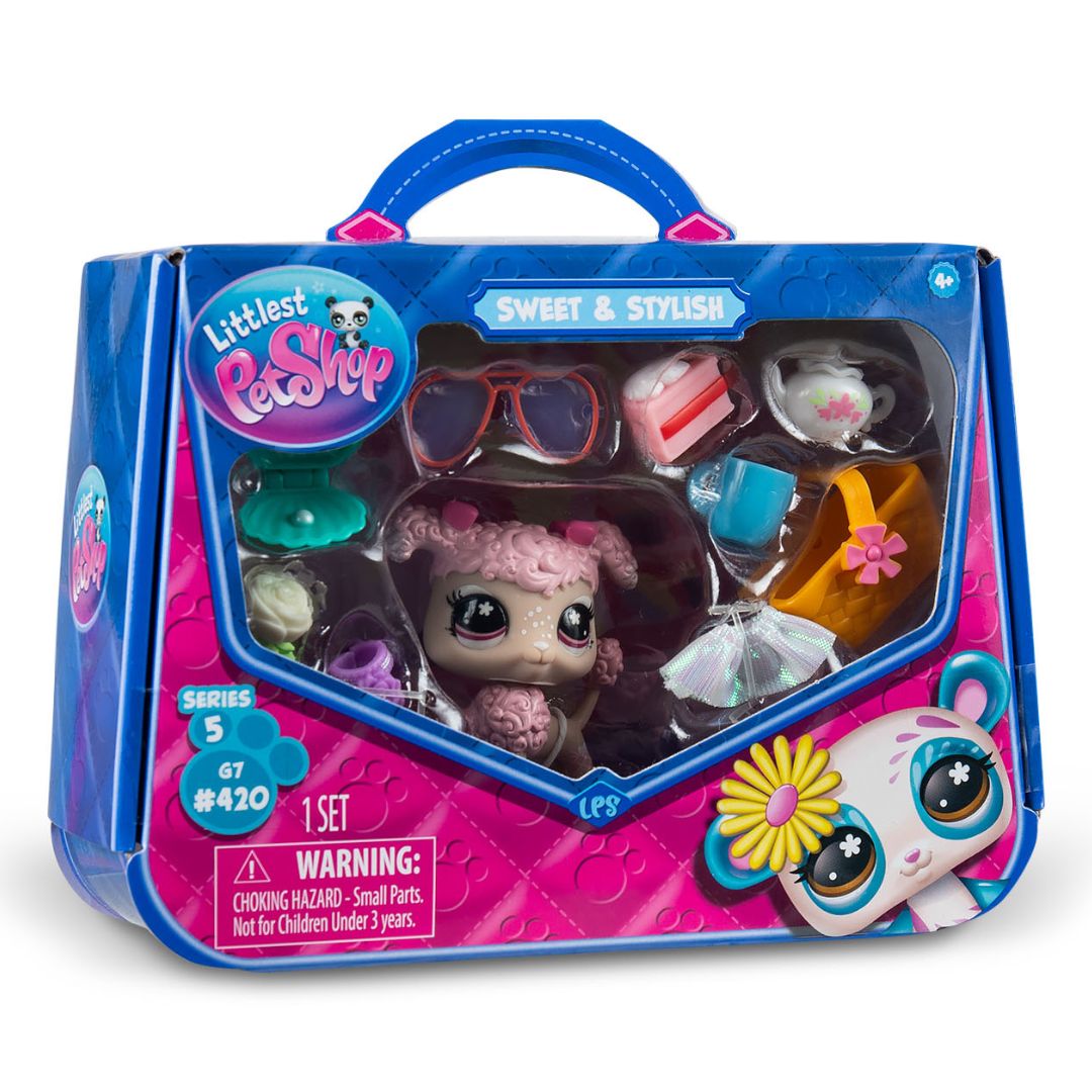 Littlest Pet Shop Series 5 Sweet & Stylish Pastel Poodle