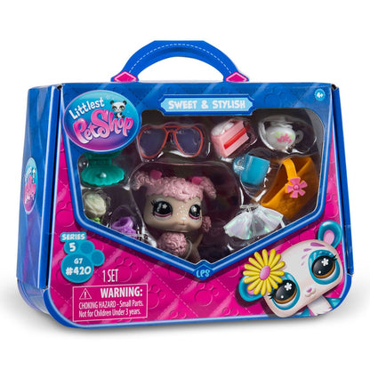 Littlest Pet Shop Series 5 Sweet & Stylish Pastel Poodle