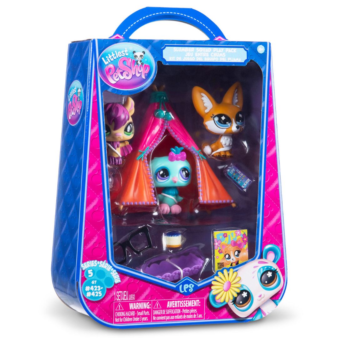Littlest Pet Shop Series 5 Slumber Squad Play Pack