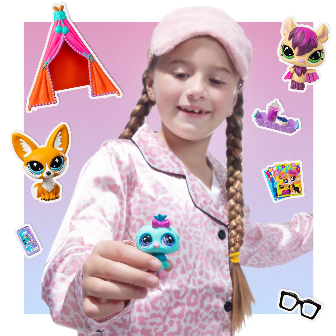 Littlest Pet Shop Series 5 Slumber Squad Play Pack