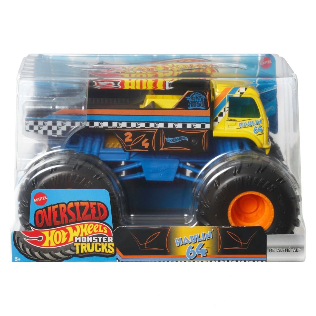 Hot Wheels Monster Trucks Oversized - Haulin' 64