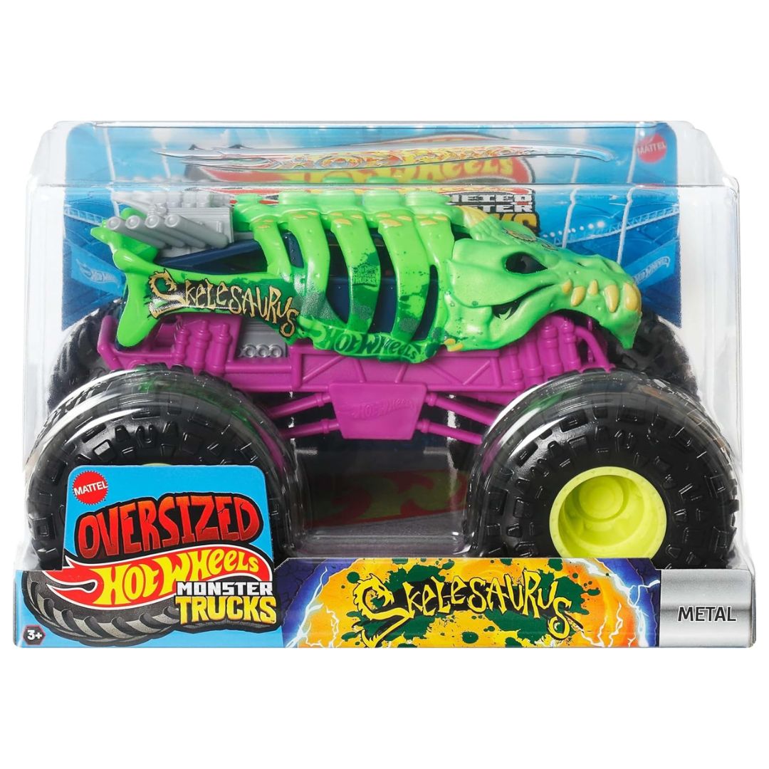 Hot Wheels Monster Trucks Oversized - Skelesaurus