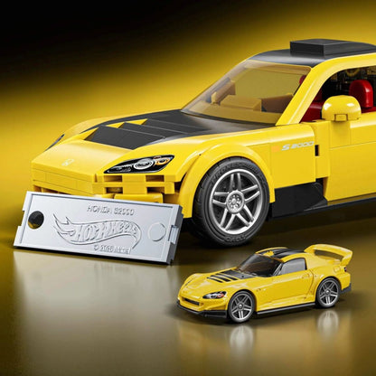 Mattel Brick Shop Hot Wheels Speed Series 07 Honda S2000 Building Set