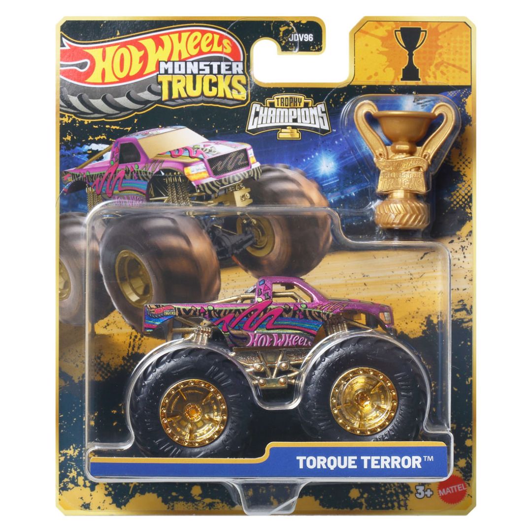 Hot Wheels Monster Trucks Trophy Champions - Torque Terror