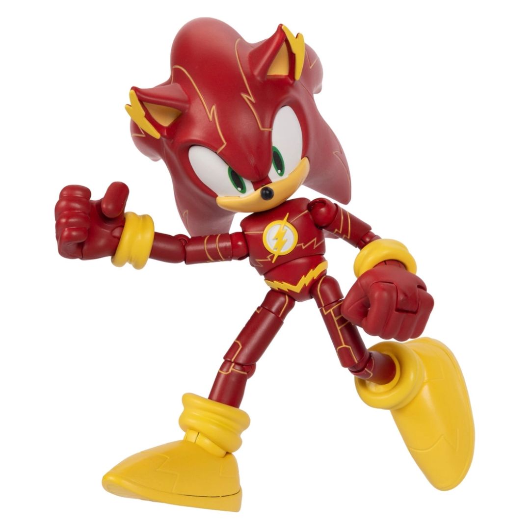 Sonic The Hedgehog x DC Comics 5 Inch Figure - Sonic as The Flash