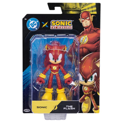 Sonic The Hedgehog x DC Comics 5 Inch Figure - Sonic as The Flash