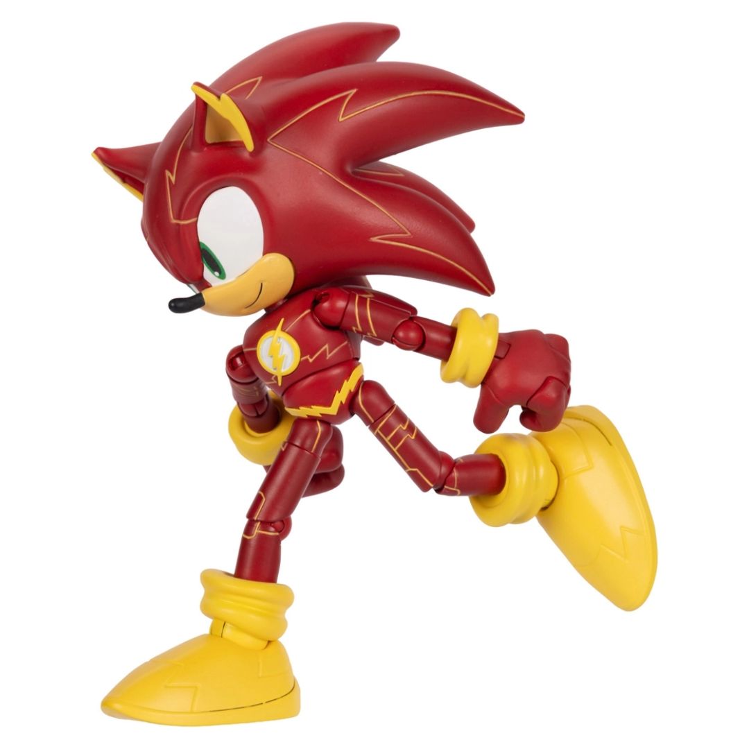 Sonic The Hedgehog x DC Comics 5 Inch Figure - Sonic as The Flash