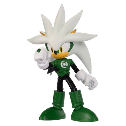 Sonic The Hedgehog x DC Comics 5 Inch Figure - Silver as Green Lantern