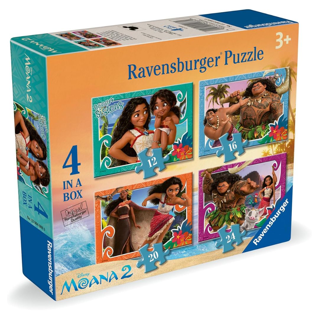 Ravensburger 4 Puzzles in a Box Moana 2