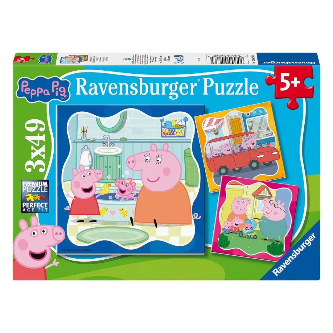 Ravensburger 3 x 49pc Puzzles Peppa Pig