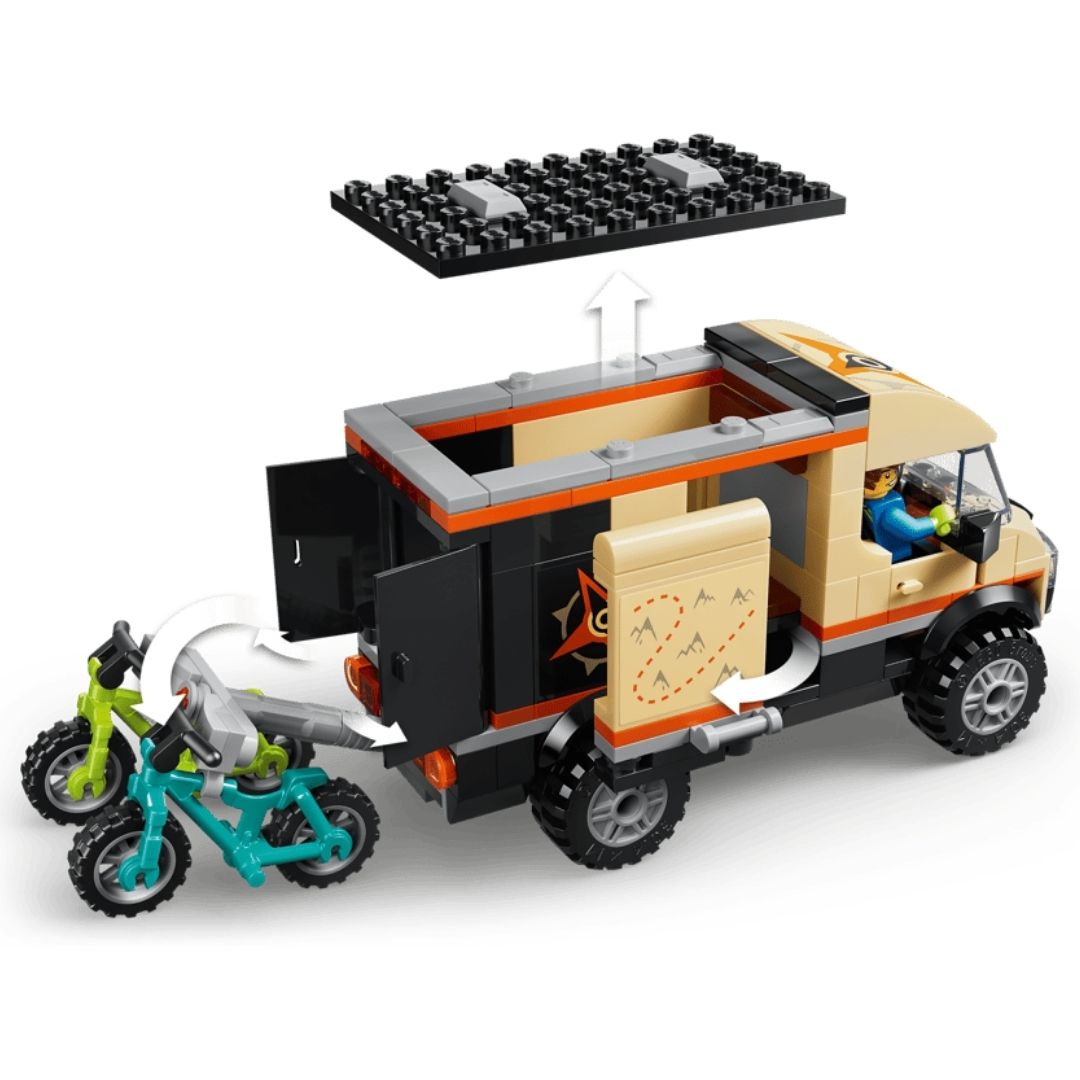 Lego 60512 City Mountain Bike Adventure Van