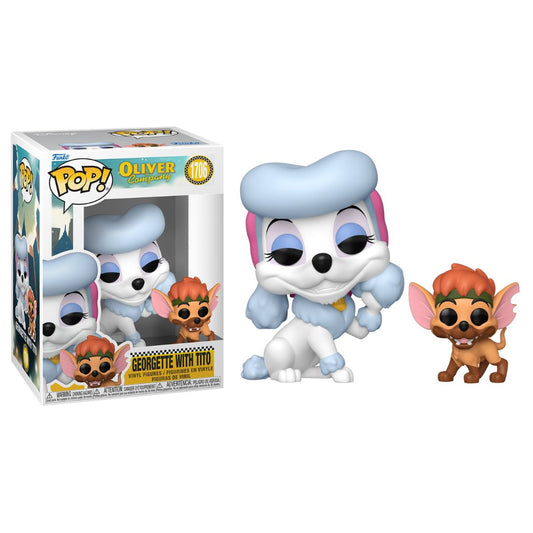 Pop! Vinyl - Disney Oliver & Company - Georgette with Tito 1706