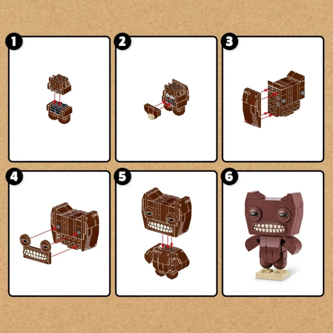 MAX Premium Fuggler Collection Building Bricks - Squidge