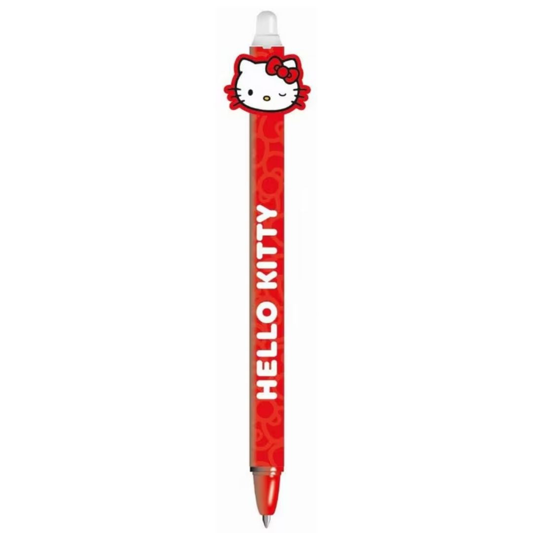 Hello Kitty Erasable Gel Pen Red