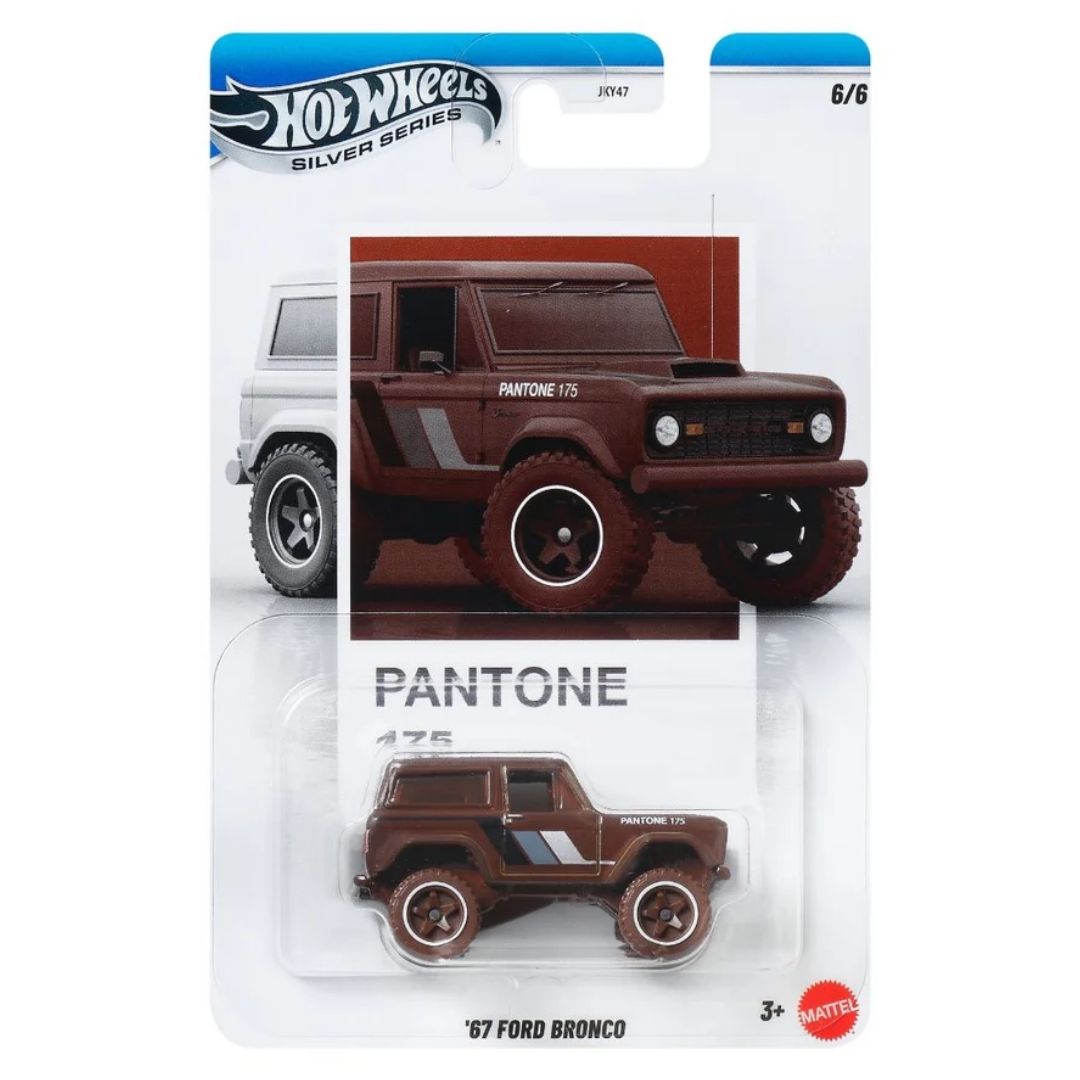 Hot Wheels Silver Series Pantone 175 '67 Ford Bronco