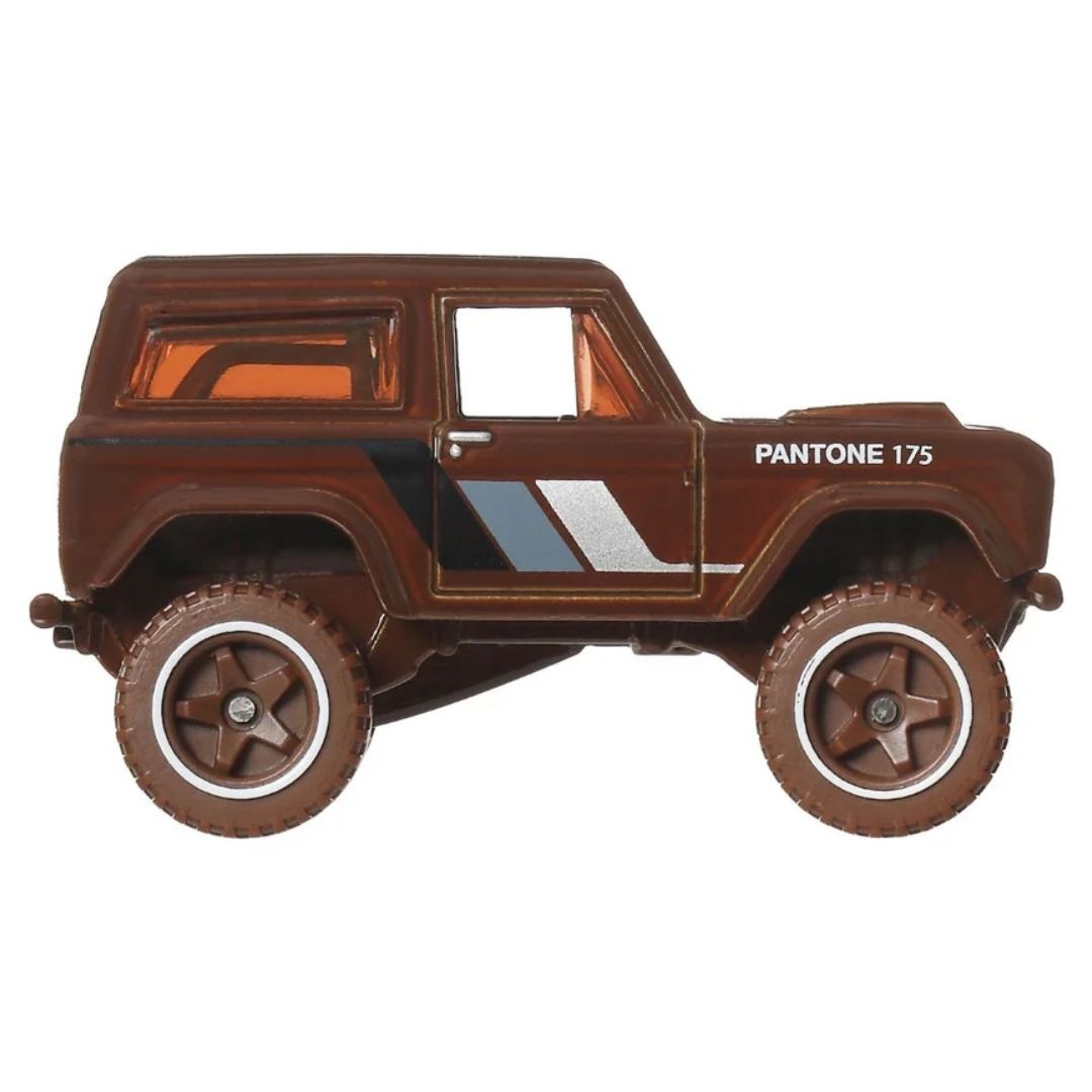 Hot Wheels Silver Series Pantone 175 '67 Ford Bronco