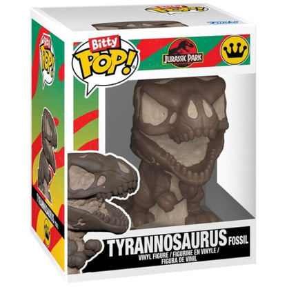 Bitty Pop! Jurassic Park 4 Pack - John Hammond, Tyrannosaurus Fossil, Stygimoloch, Velociraptor
