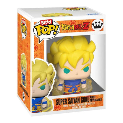 Bitty Pop! Dragon Ball Z Super Saiyan Goku With Keychain case