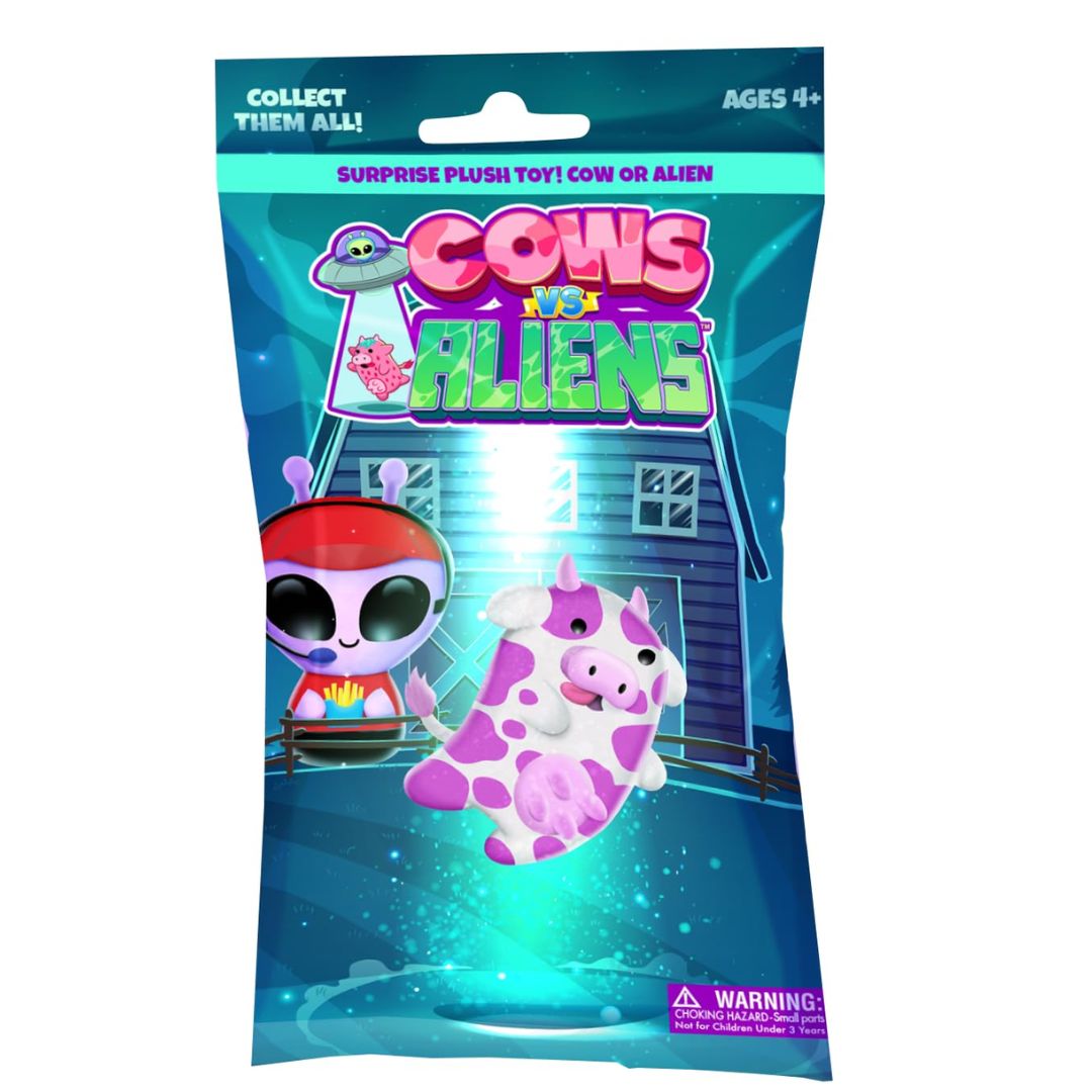 Cows VS. Aliens Suprise Plush