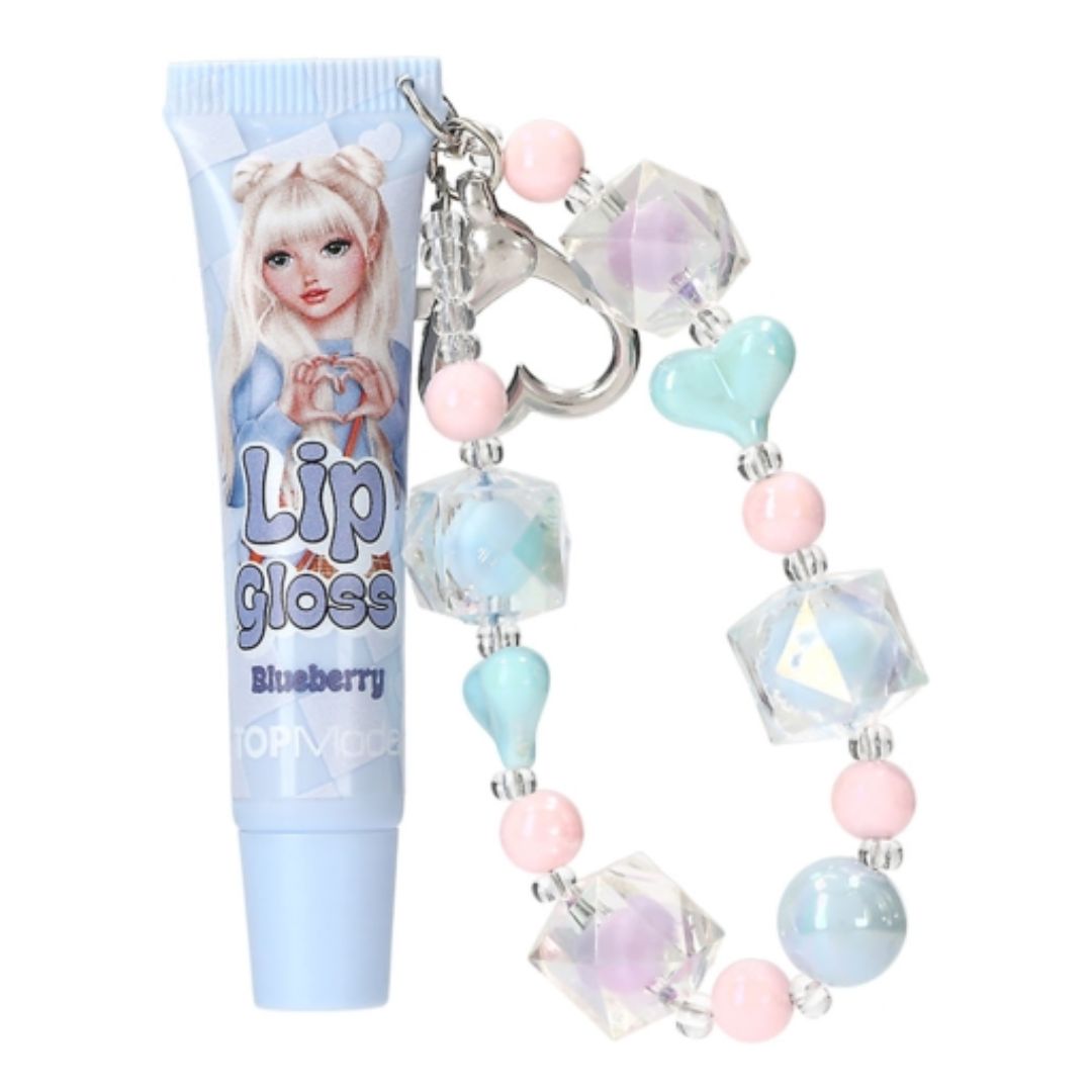 Depesche Top Model Blueberry Lip Gloss with Charm