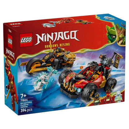 Lego 71864 Ninjago Kai and Cole's Combiner Vehicles